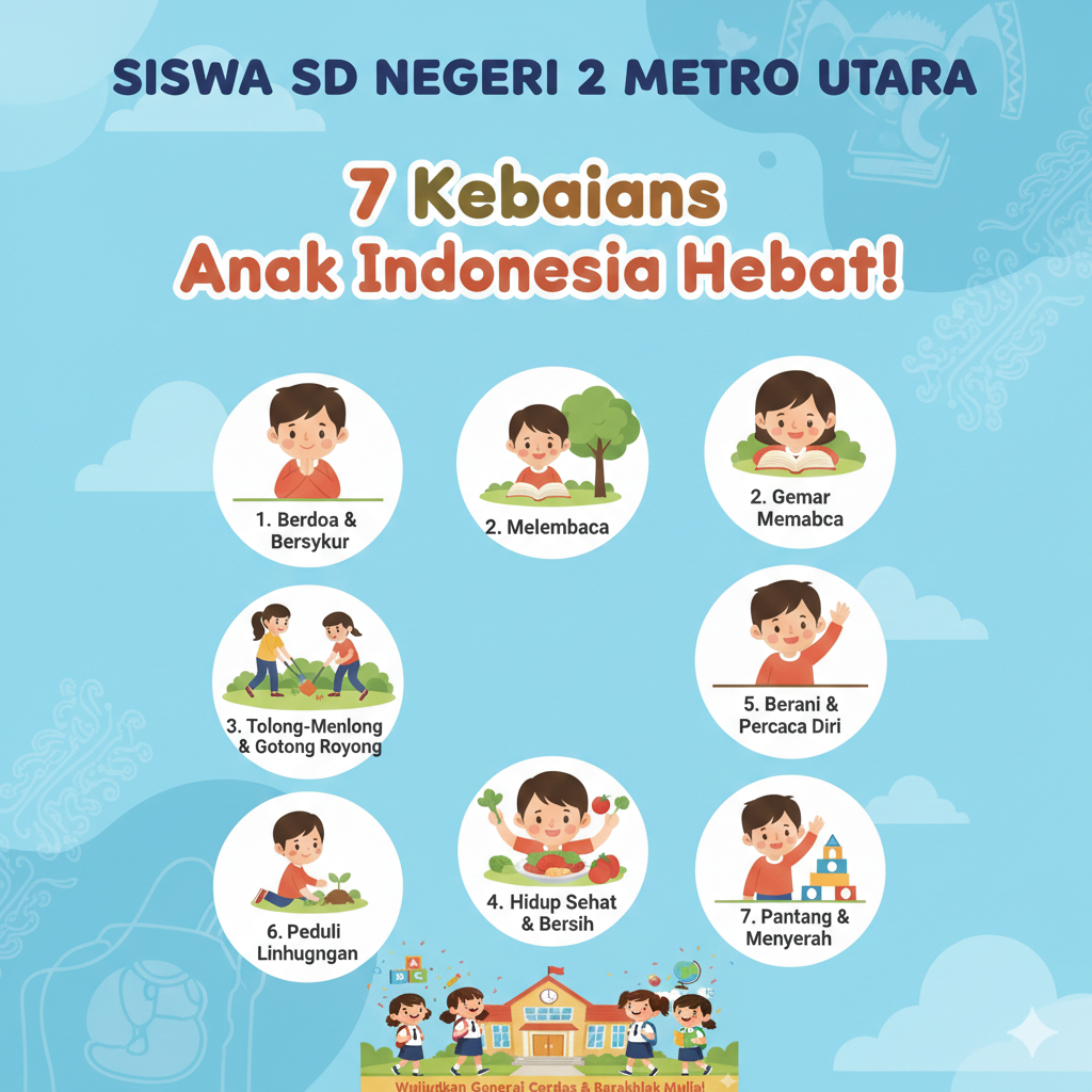 Kegiatan SDN 2 Metro Utara